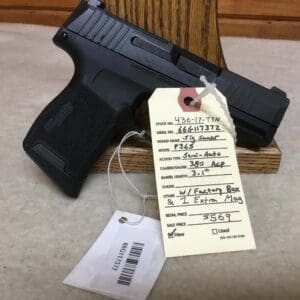 Sig Sauer, Model P365, Caliber 380 ACP, Semi Automatic Pistol