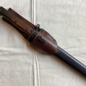 Mint M1924 Yugoslavian Mauser Rifle Long Bayonet w/ Frog