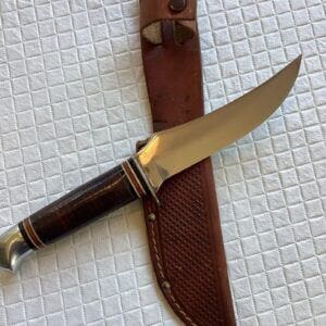Vintage Schrade Walden NY USA Model 148 Fixed Blade Hunting Knife