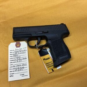 SIG SAUER 365, 380 AUTO SEMI AUTOMATIC PISTOL