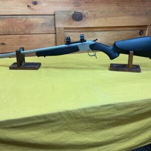 CVA MODEL-SCOUT 6.5 CRED. SINGLE SHOT RIFLE.